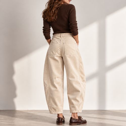 barrel pants corduroy