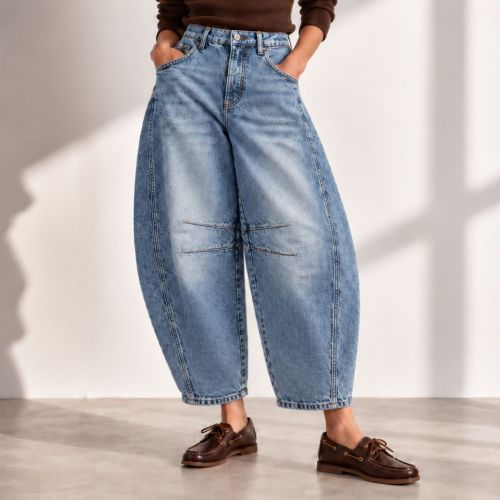 barrel jeans