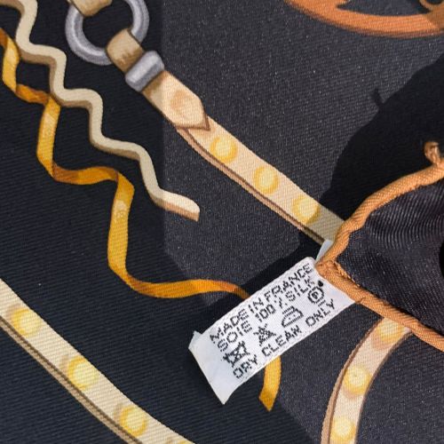 Herm&egrave;s Paperoles 90' zijden sjaal