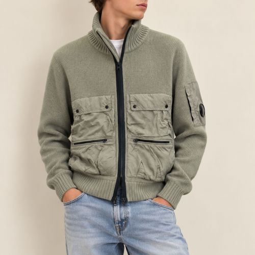 zipped jacket wolmix