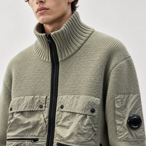 zipped jacket wolmix