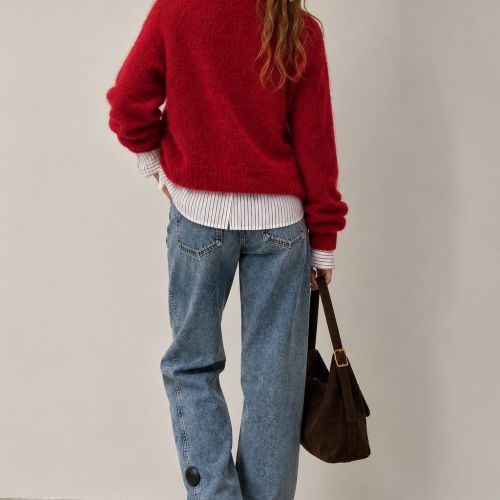 Loose Fit Banana Jeans