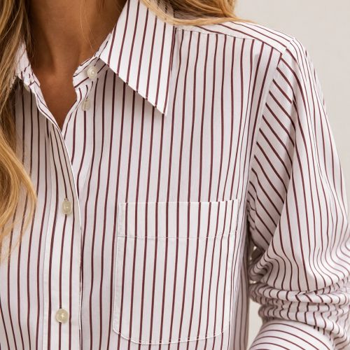 gestreepte blouse