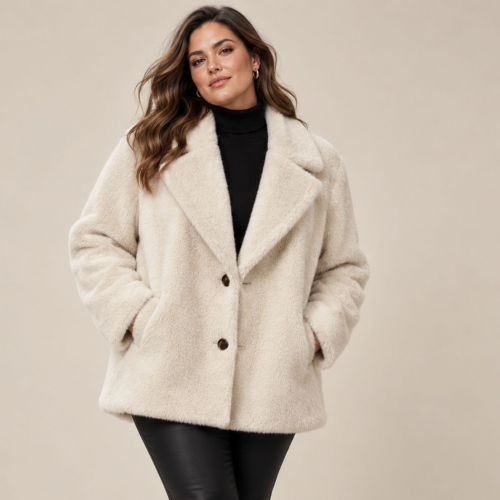 korte jas faux 
