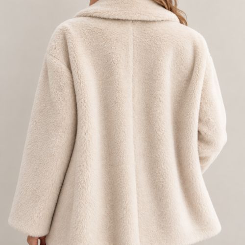 korte jas faux 