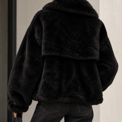 bomberjacket faux fur