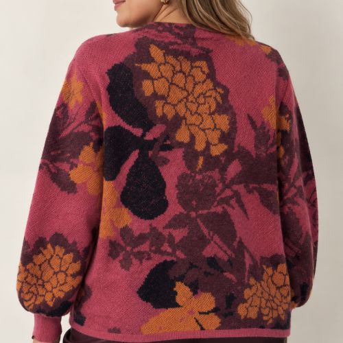 pull met bloemenprint