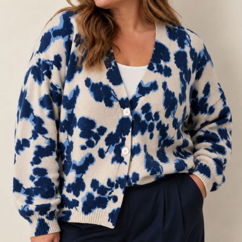 Cardigan print 