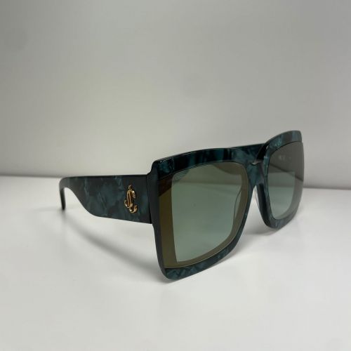 oversized square sunglasses with JC Monogram