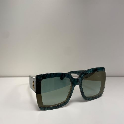 oversized square sunglasses with JC Monogram