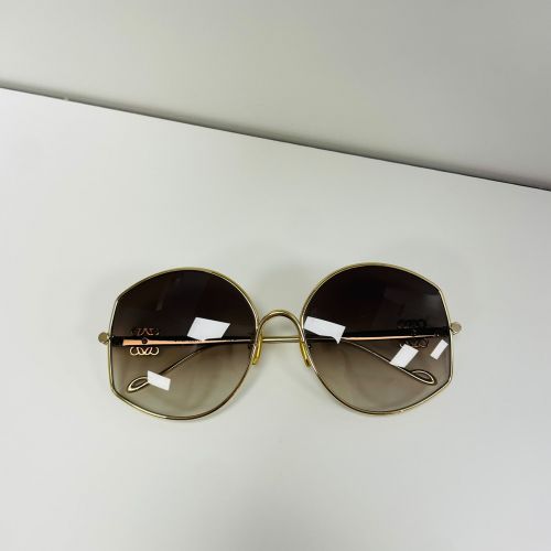 Loewe Round Metal Sunglasses 