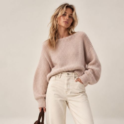 gebreide pull wolmix