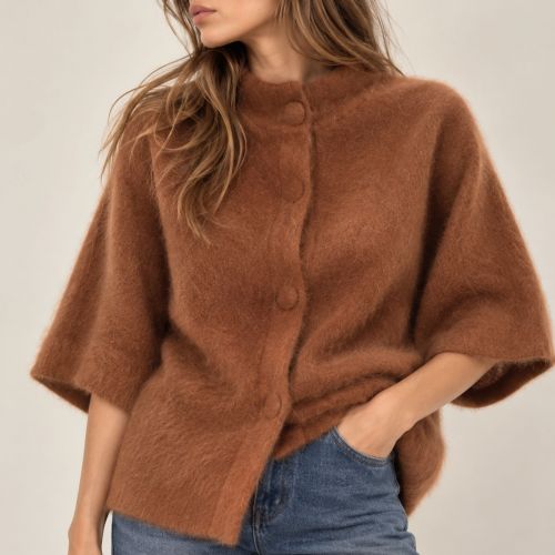 The Marie A gilet/poncho