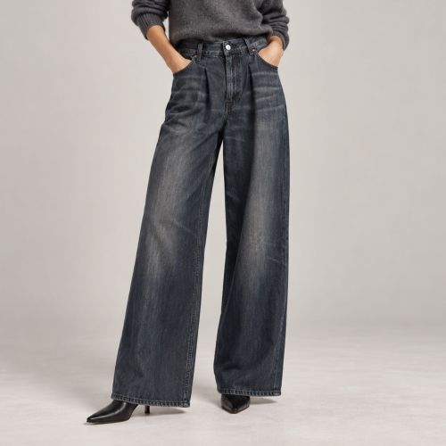 super wide leg jeans