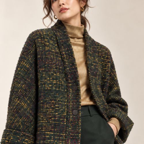 Runway tweed jacket wolmix