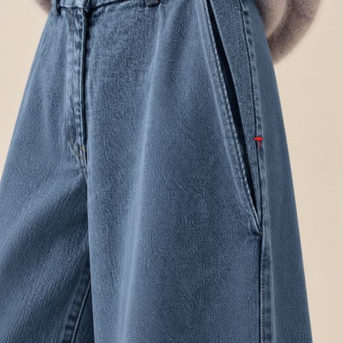 Ellen wide denim pants