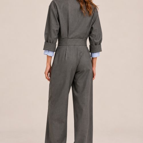 jumpsuit met front pockets