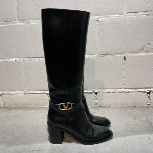 VLogo Signature Knee-High Boot