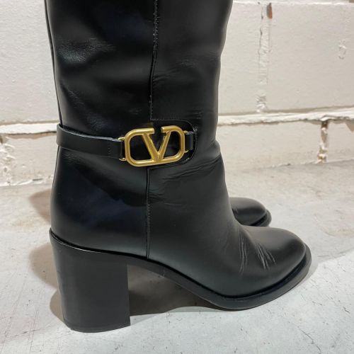VLogo Signature Knee-High Boot