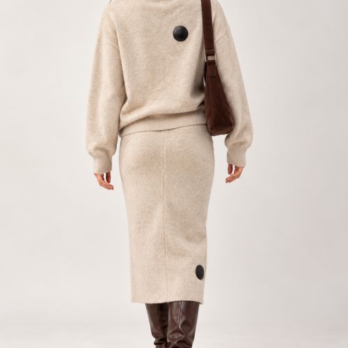 woolblend rok