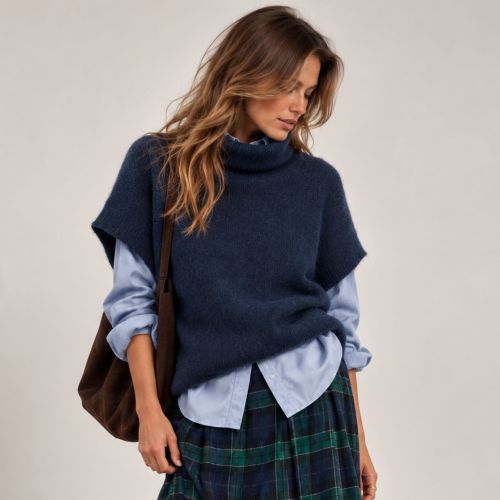 wol & cashmere-blend pull