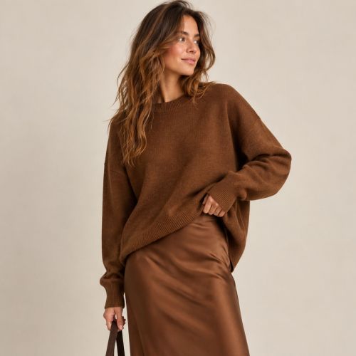 oversized trui 100% wol