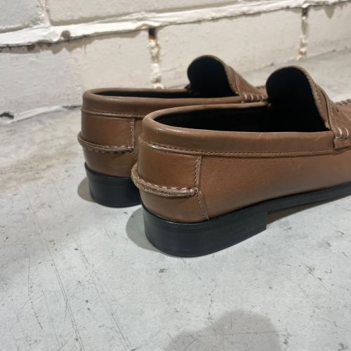 lederen loafers