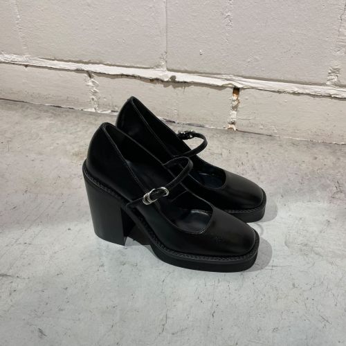 sandalen met blokhak
